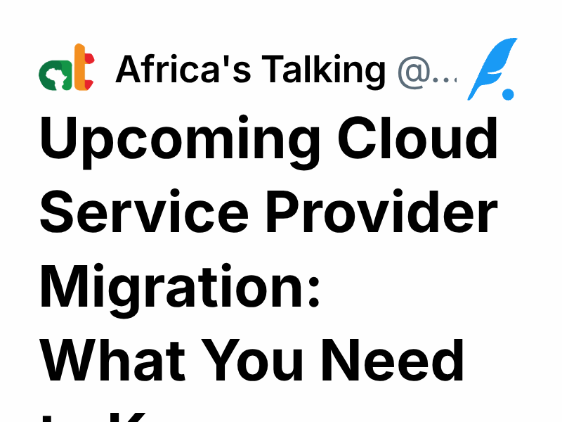 Upcoming Cloud Service Provider Migration: What You Need to Know ...