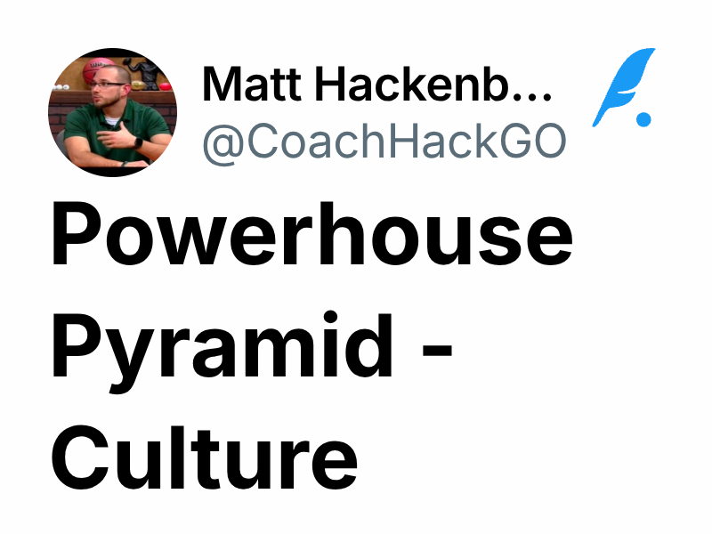 Powerhouse Pyramid - Culture | Matt Hackenberg