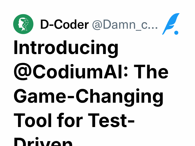 Introducing CodiumAI The GameChanging Tool for TestDriven(03)