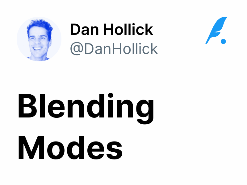 Blending Modes | Dan Hollick 🇿🇦