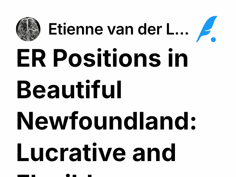 Curated visual reference: Er Positions In Beautiful Newfoundland Lucrative And Flexible Photo Inspiration