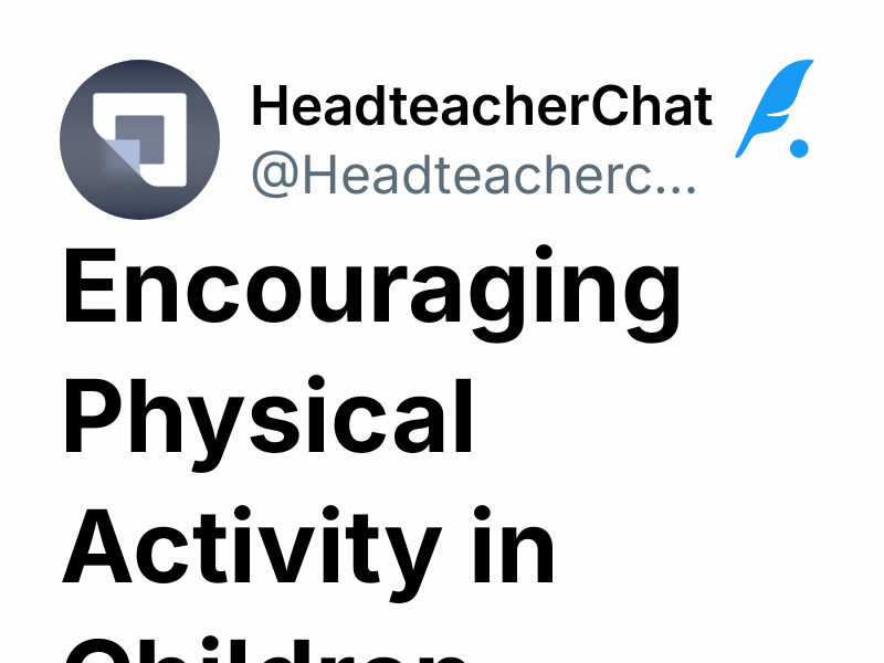 encouraging-physical-activity-in-children-headteacherchat