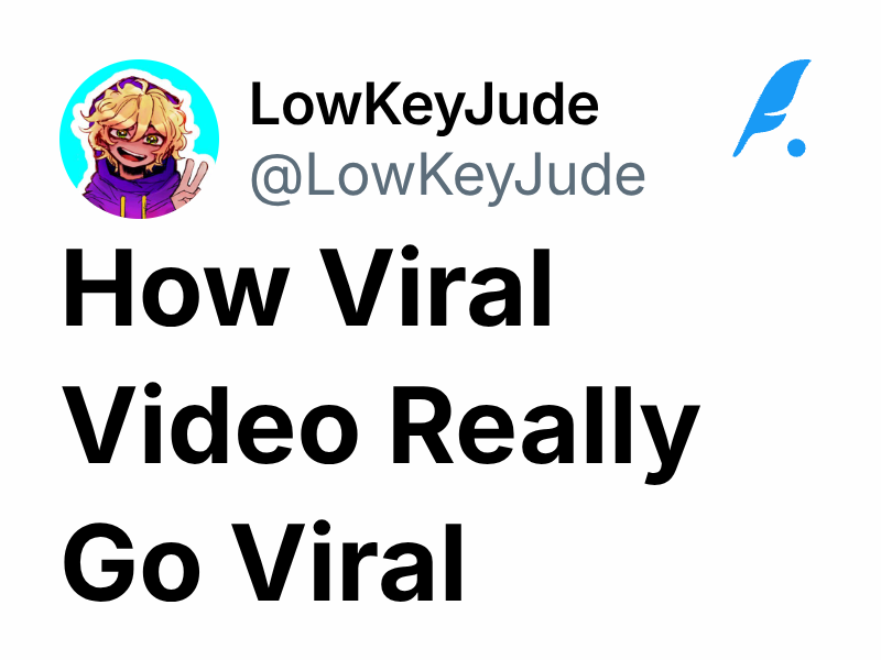 How Viral Video Really Go Viral LowKeyJude