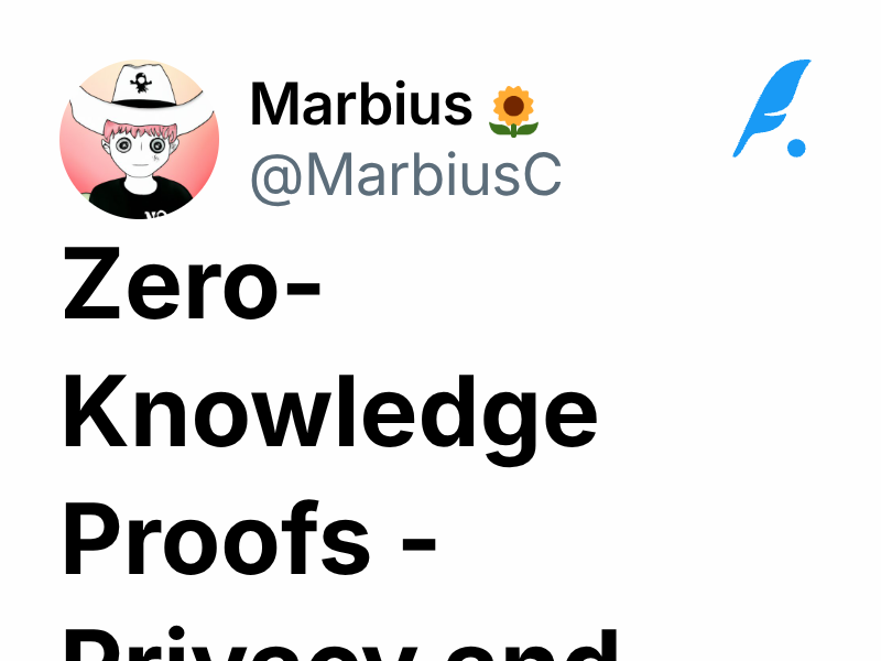 ZeroKnowledge Proofs Privacy and Scalability Marbius 🌻