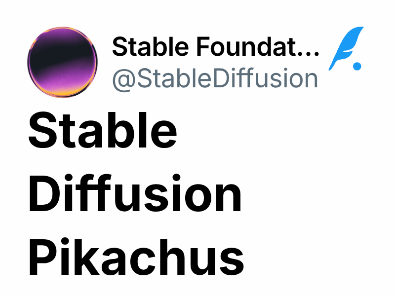 Stable Diffusion Pikachus | Stable Foundation