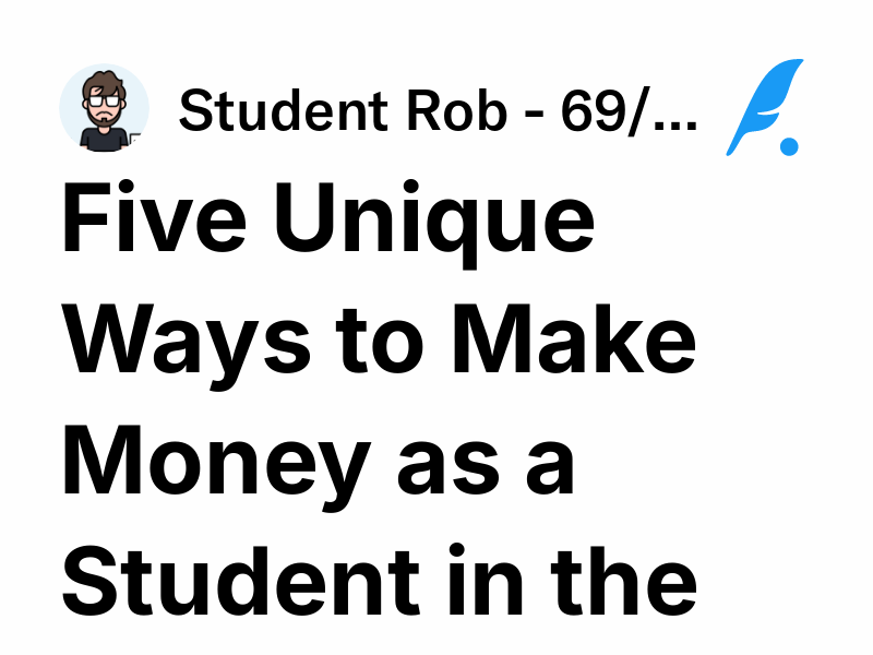 five-unique-ways-to-make-money-as-a-student-in-the-uk-student-rob