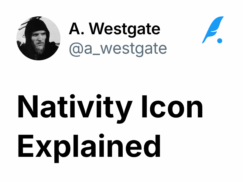 Nativity Icon Explained | A. Westgate