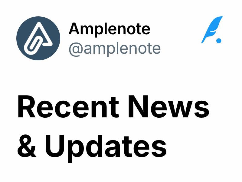 recent-news-updates-amplenote