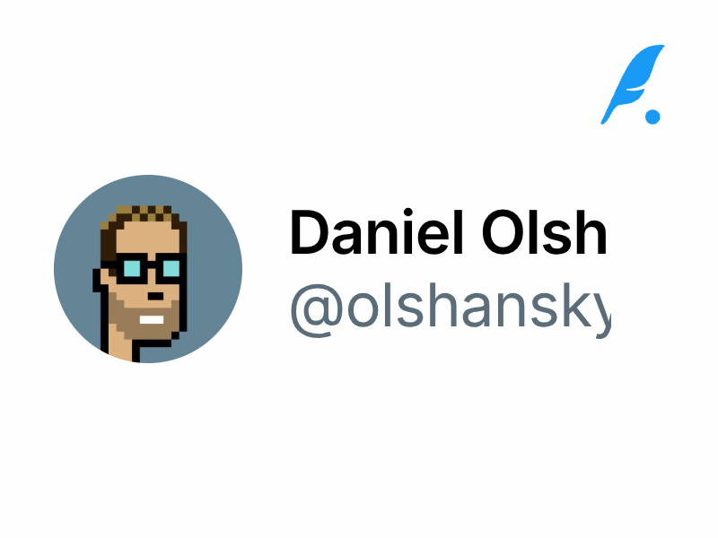 Daniel Olshansky olshansky.eth 🦇🔊 (olshansky)