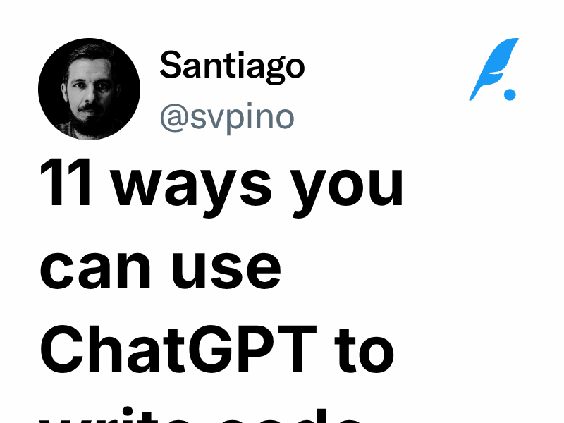 How to use ChatGPT to write code